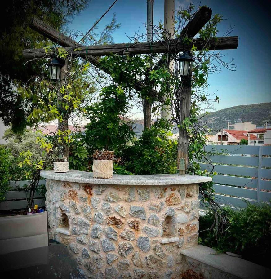 Ένας Ευχάριστος Χώρος Με Πισίνα Villa Pórto Ráfti Buitenkant foto